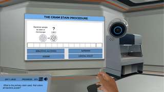 Gram Stain: Test yourself in Gram Stain Procedure