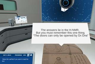 Identification of an Organic Compound by Spectroscopy: How fast can you escape?